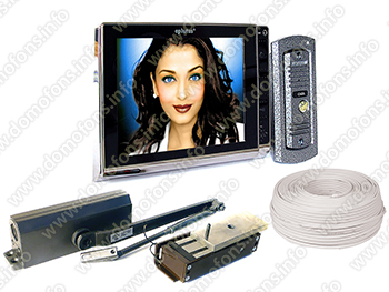 Комплект видеодомофона с электромагнитным замком Eplutus EP-2291 + Power Lock-400G